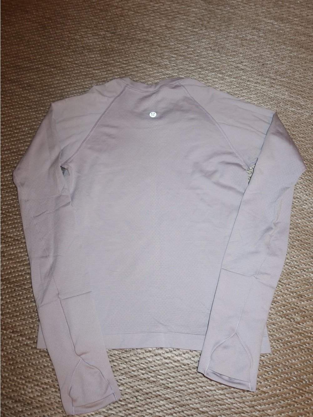 Lululemon Light Lavender Long Sleeve Swiftly Tech Top